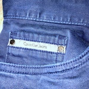 Calvin Klein Dress Pant Dark Blue Slim Fit 32x32
